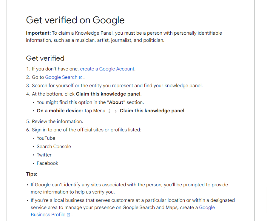 Google Knowledge Panel Helps You Outshine Your Competitors